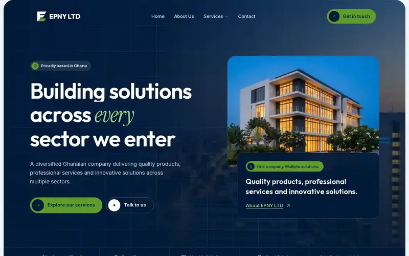 The EPNY website, built by RockTech